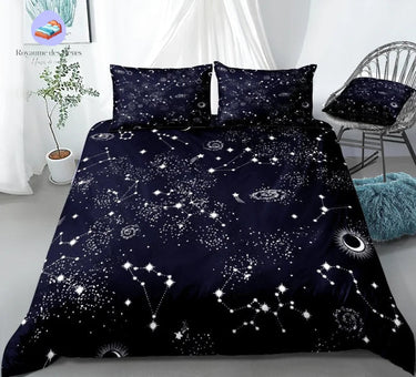 Housse de Couette Espace Noir
